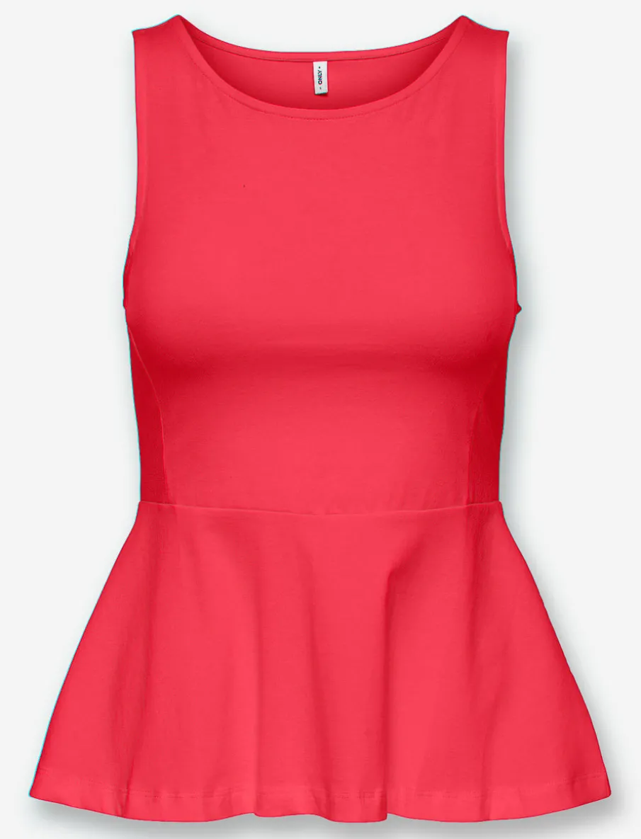 Ruffle Hem Tank Top