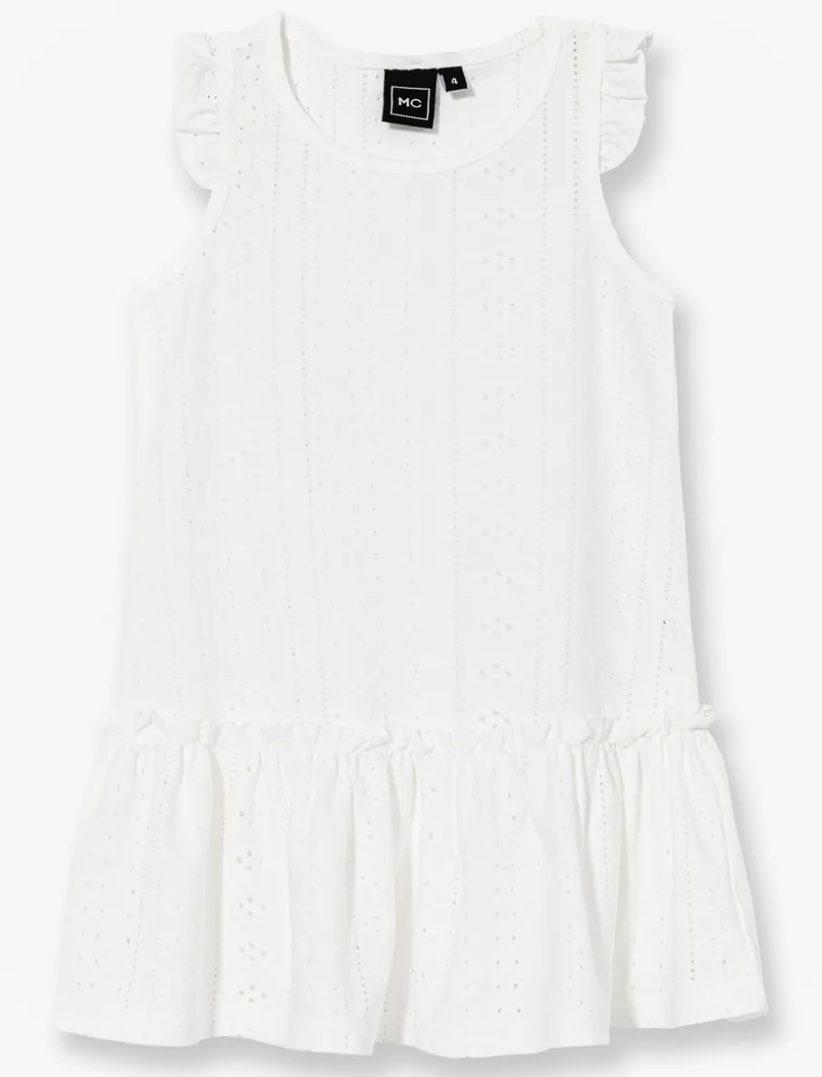 Ruffled Eyelet Dress - Little Girl
