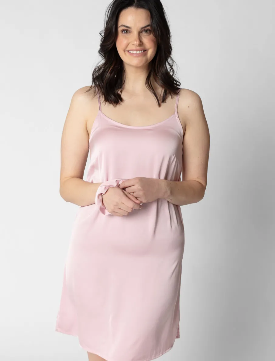 Satin Nightie with Scrunchie