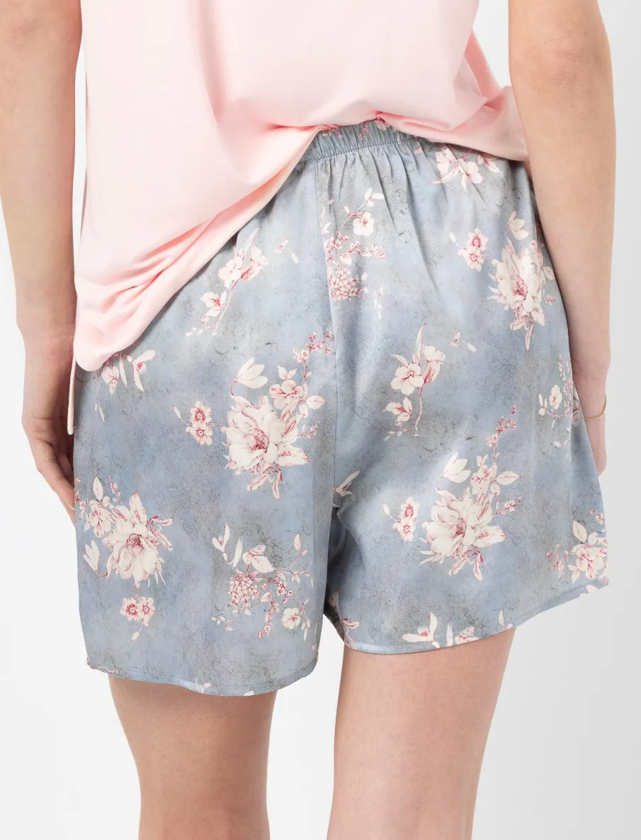 Satin Pajama Shorts