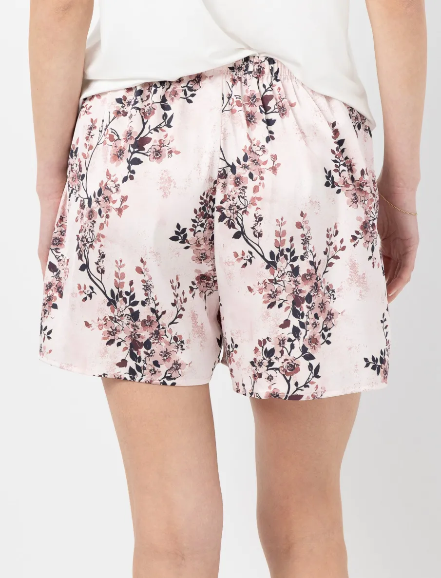 Satin Pajama Shorts