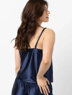Satin V-neck PJ Tank Top