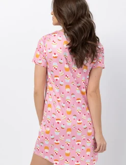 Scoop Neck Nightgown