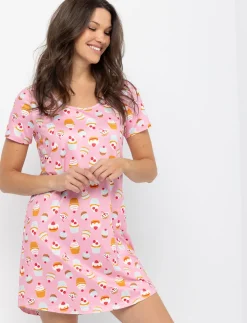 Scoop Neck Nightgown