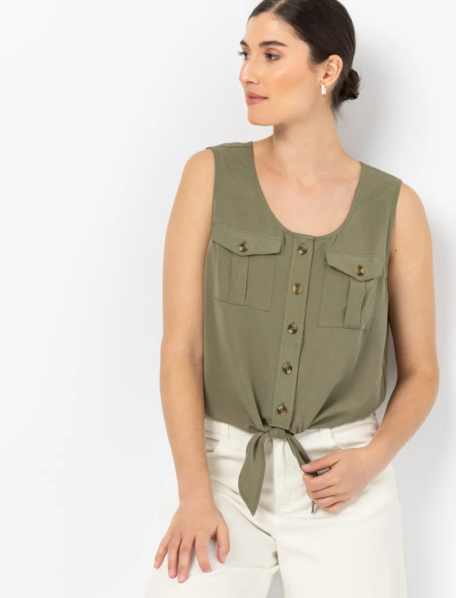 Scoop Neck Tank Top