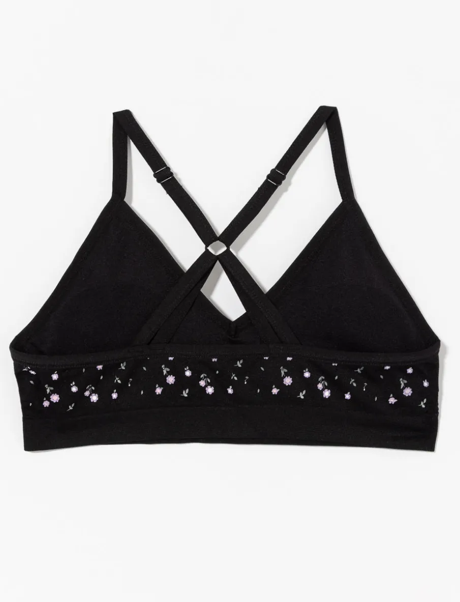 Seamless Cross-strap Bralette