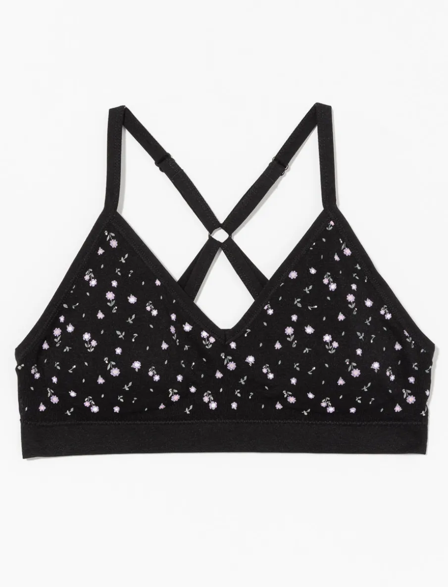 Seamless Cross-strap Bralette
