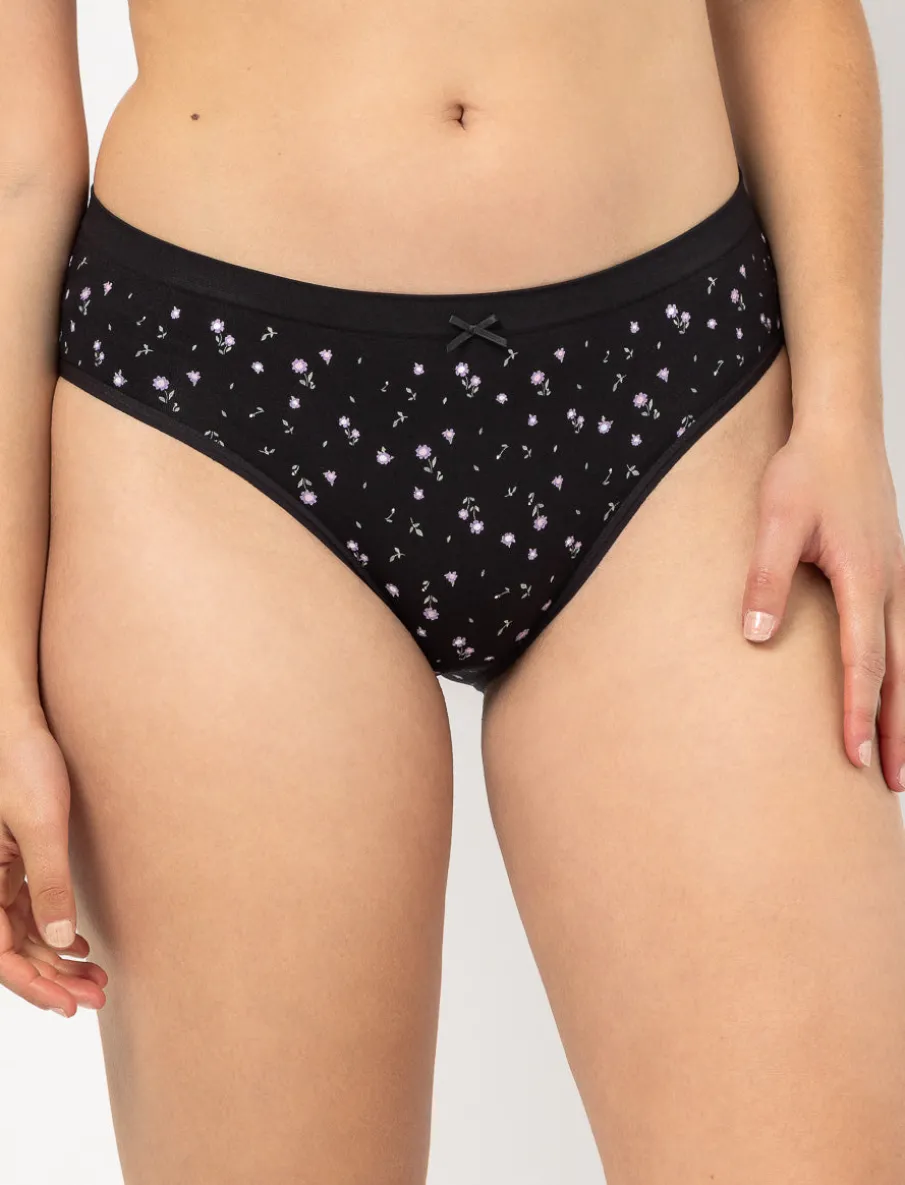 Seamless Floral Bikini Panty