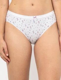 Seamless Floral Bikini Panty