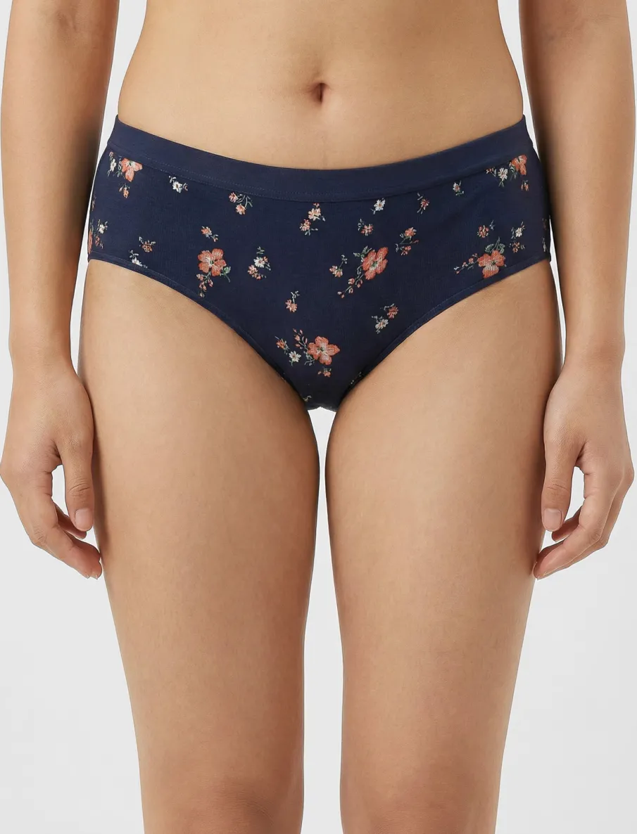 Seamless Printed Bikini Panty