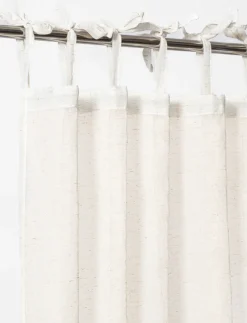 Semi-Sheer Linen Curtains