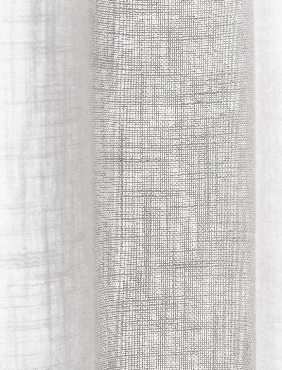 Semi-sheer Linen-look Curtains