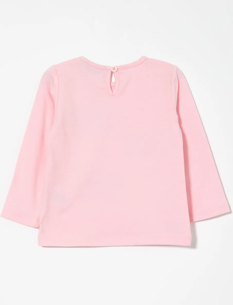 Sequins Bow T-shirt - Baby Girl