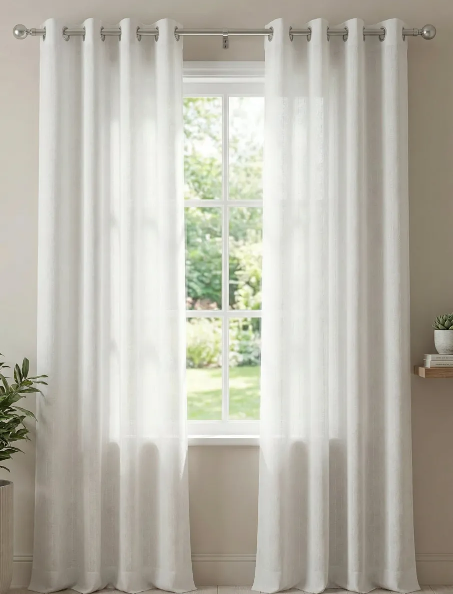 Sheer Curtain 52 x 90 in - Pack of 1