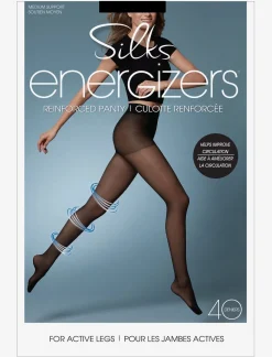 Sheer Tights with Reinforced Panty