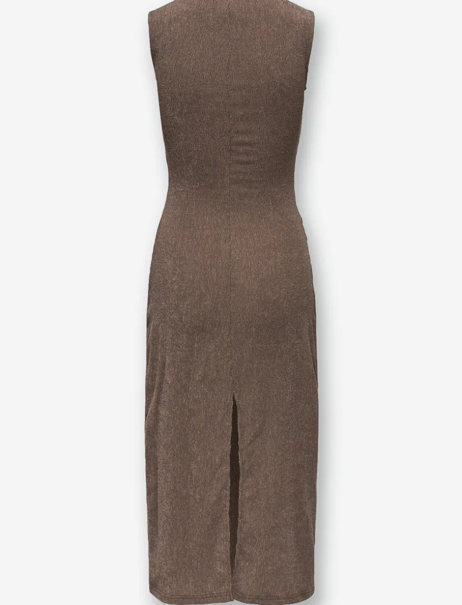 Shirred Bodycon Dress