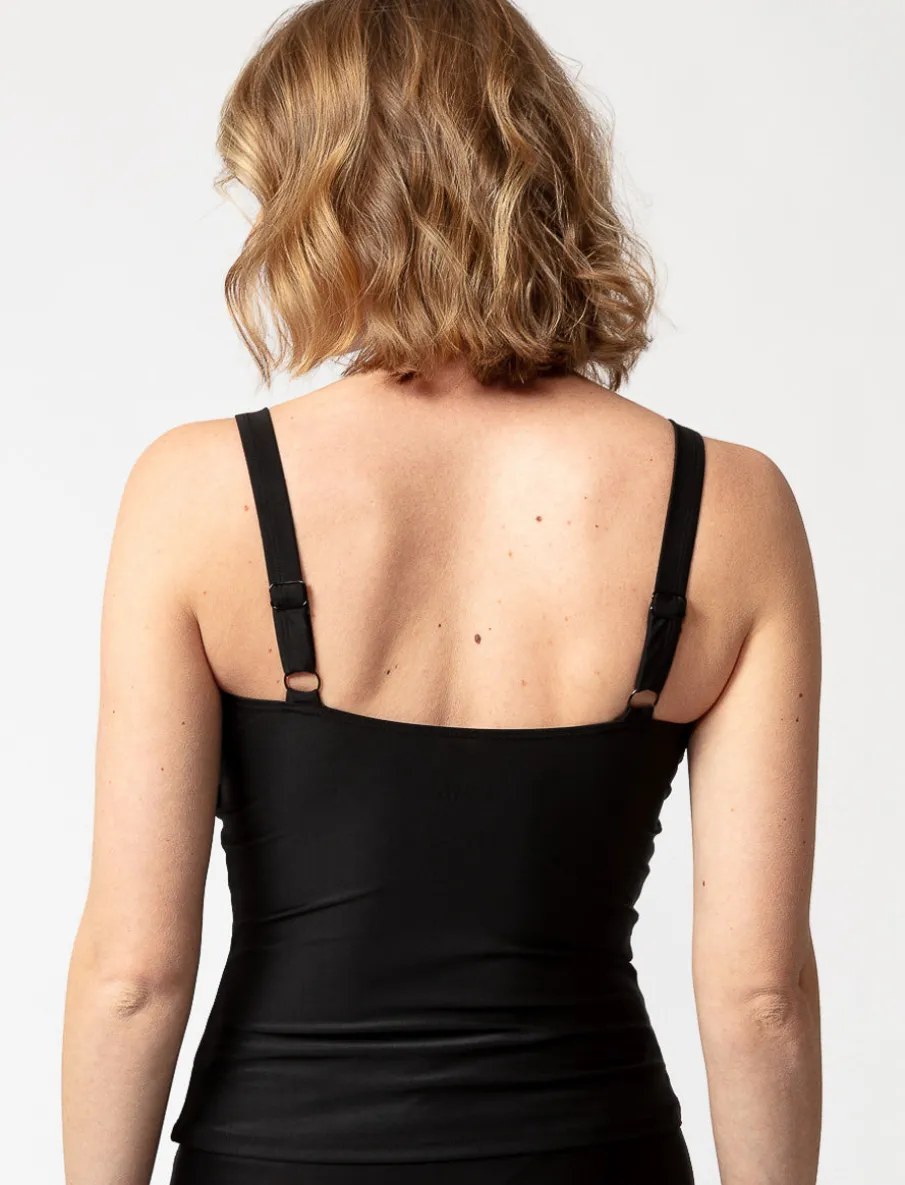 Shirred Tankini Top