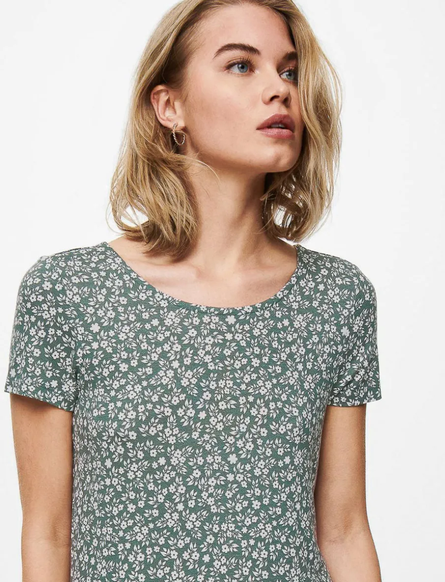 Short Dress with Criss-cross Detail