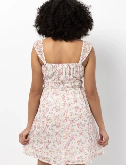 Short Floral Print Dress