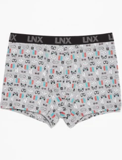 Short Moto-print Boxers