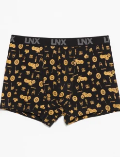Short Moto-print Boxers
