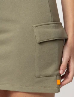 Short Skirt with Cargo Pockets