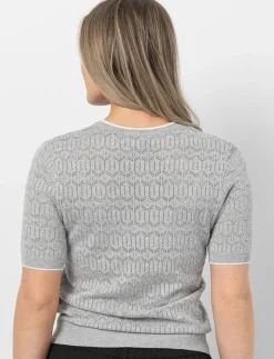 Short Sleeve Knit Top