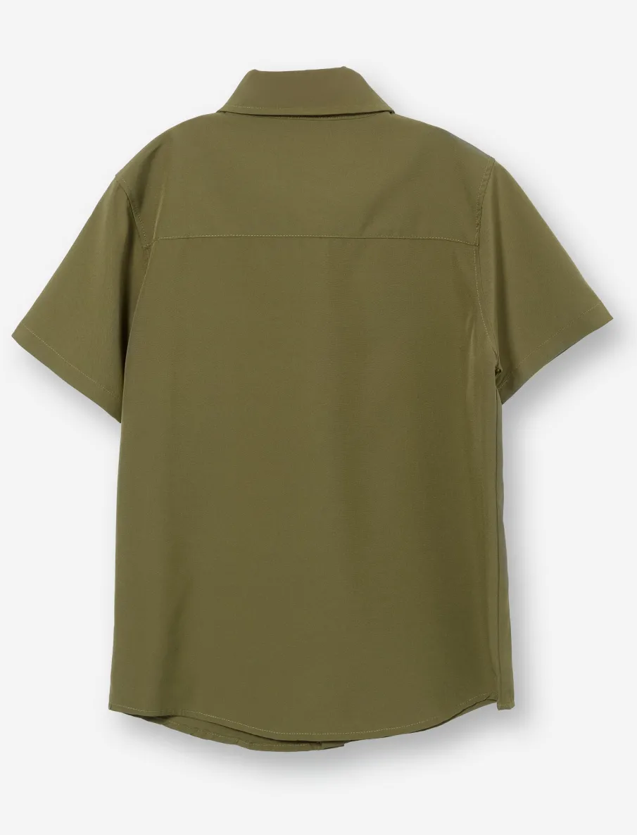Short Sleeve Solid Shirt