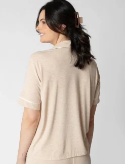 Short-sleeve Night Shirt