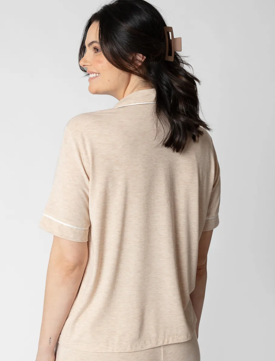Short-sleeve Night Shirt
