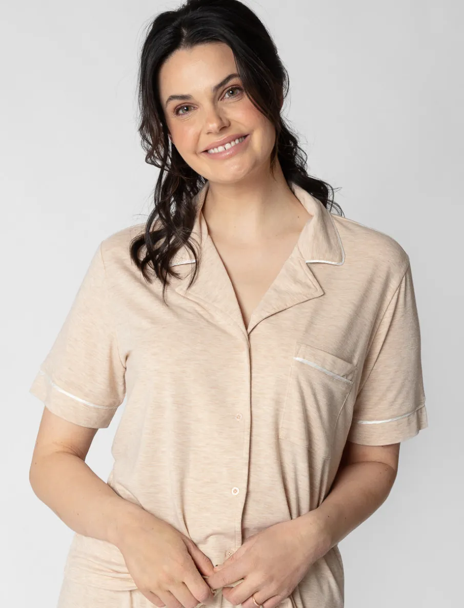 Short-sleeve Night Shirt
