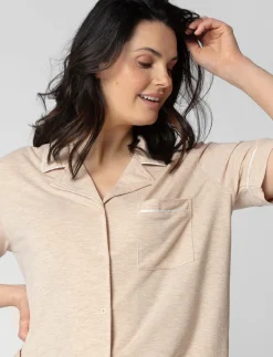 Short-sleeve Night Shirt