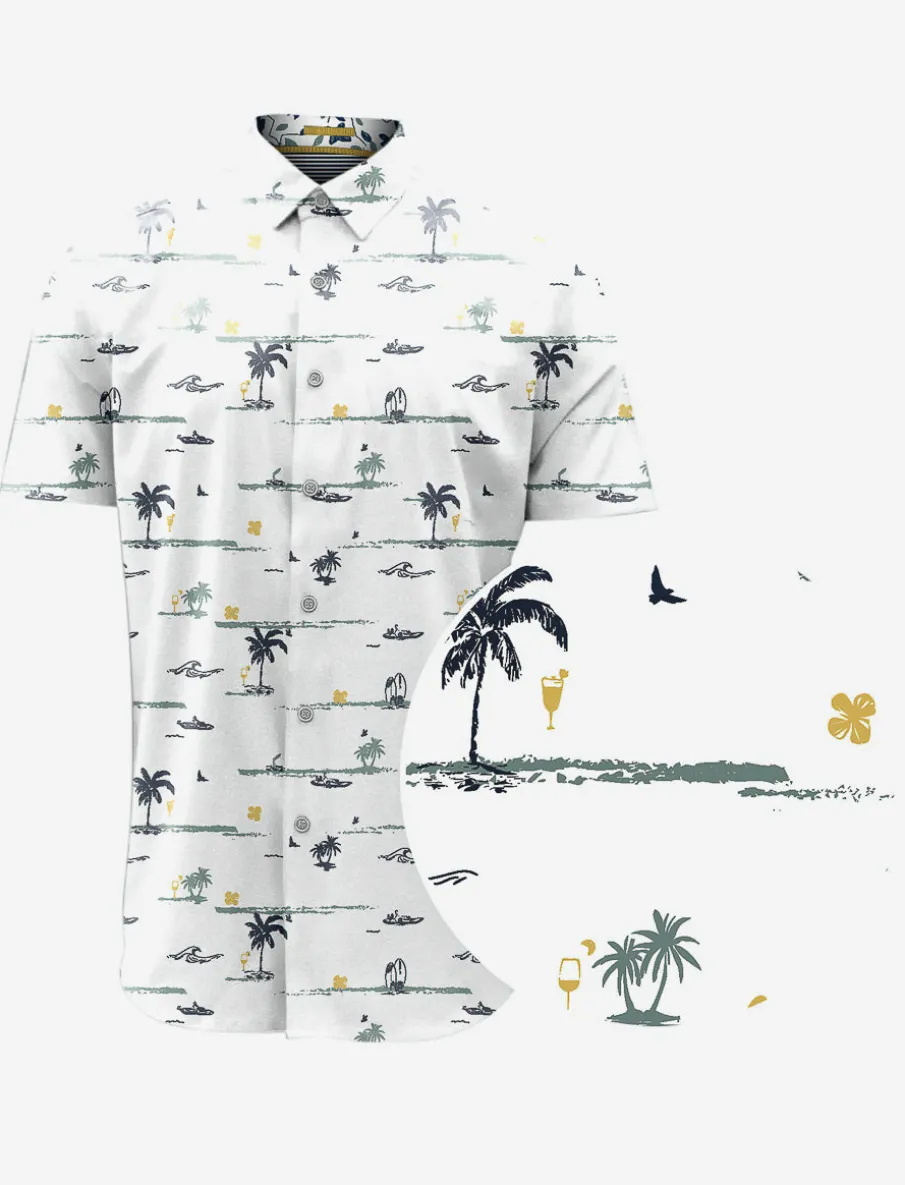 Short-Sleeve Printed Shirt
