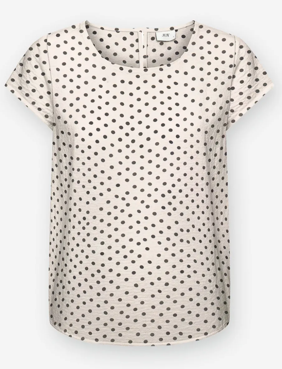 Short-sleeve Round-neckline T-shirt