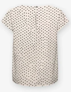 Short-sleeve Round-neckline T-shirt