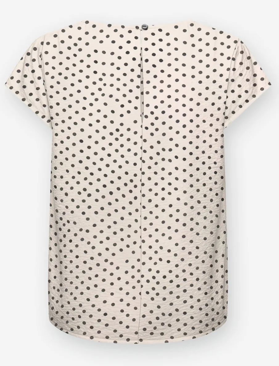 Short-sleeve Round-neckline T-shirt