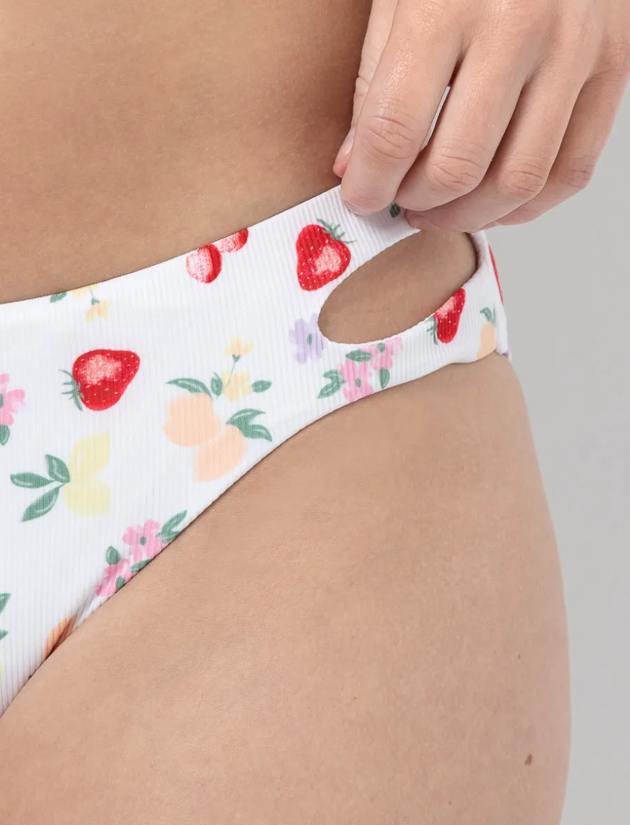 Side Cut-out Bikini Bottom