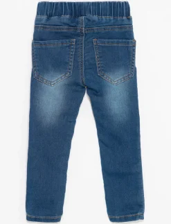 Skinny Pull-on Denim Pants