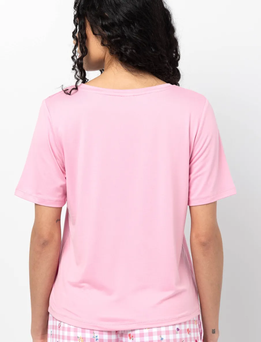 Sleep T-shirt with Front Print