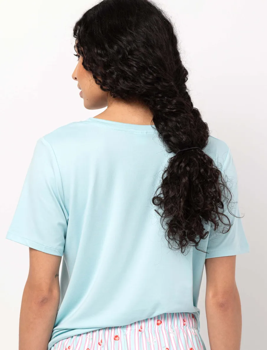 Sleep T-shirt with Front Print