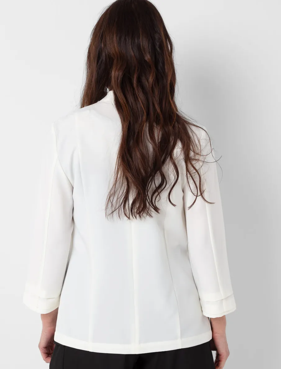 3/4-sleeve Blazer