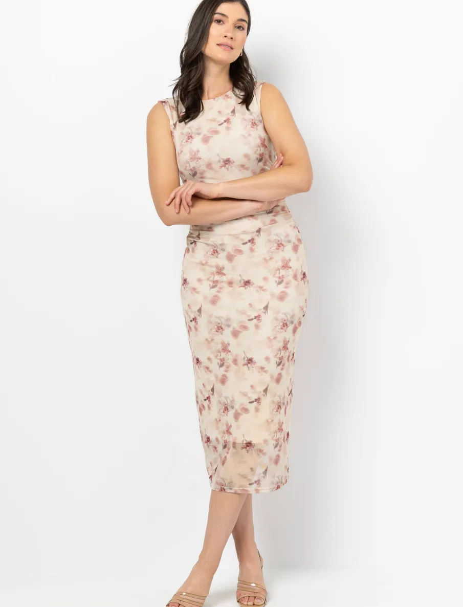 Sleeveless Bodycon Midi Dress