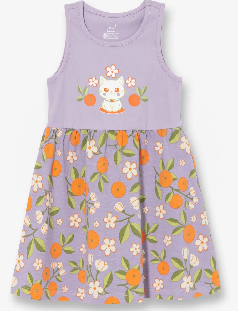 Sleeveless Fit and Flare Dress - Little Girl