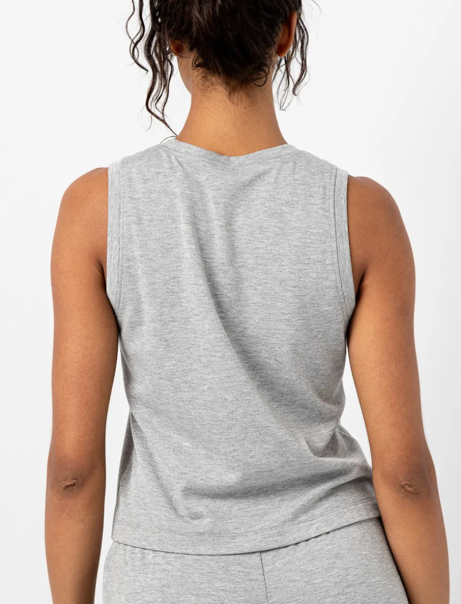 Sleeveless PJ Tank Top