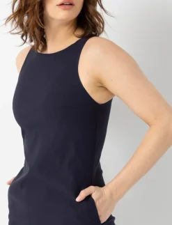 Sleeveless Pocket Dress