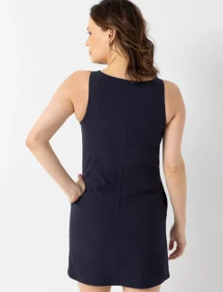 Sleeveless Pocket Dress