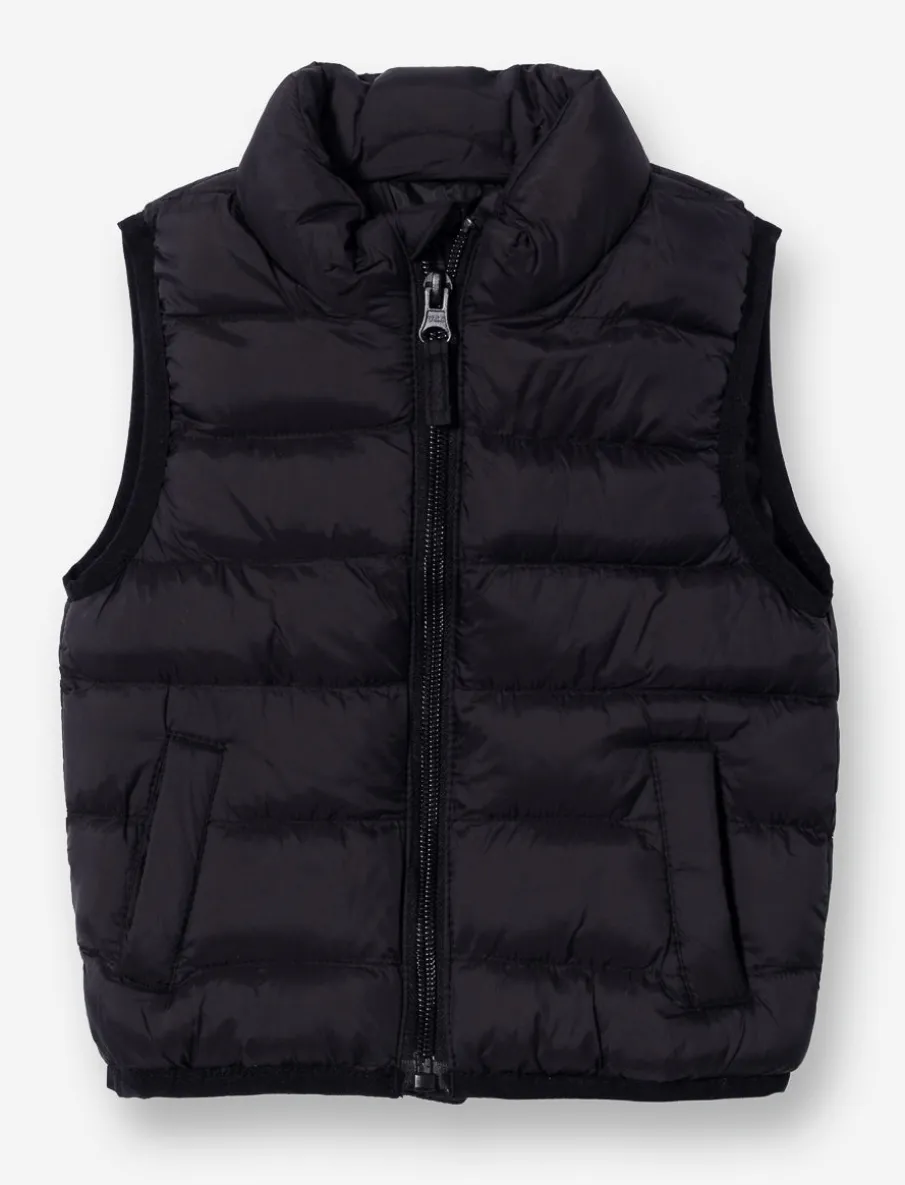 Sleeveless Quilted Jacket