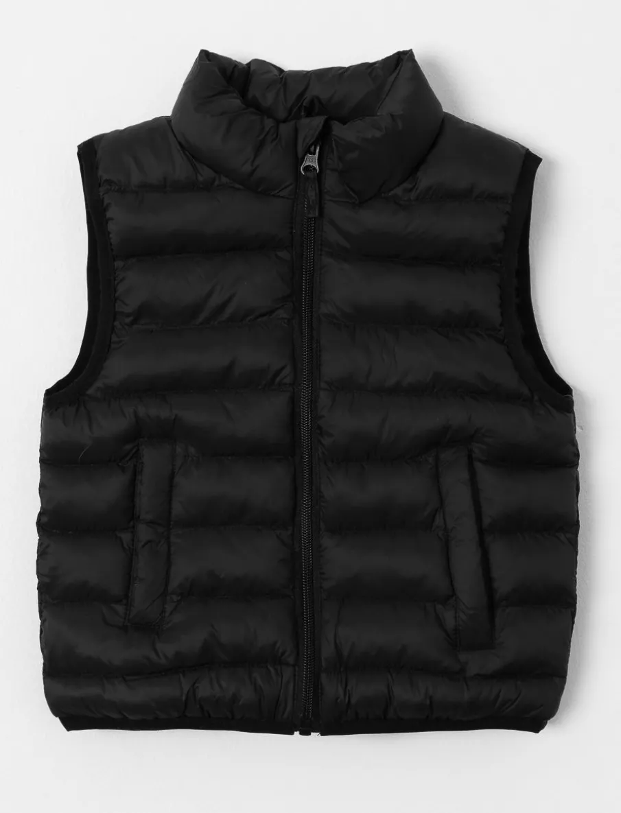 Sleeveless Quilted Jacket