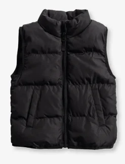 Sleeveless Quilted Vest - Little Girls