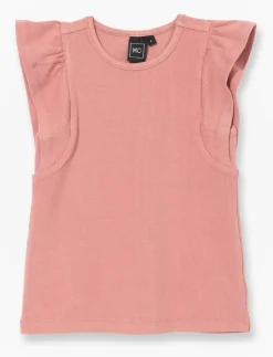 Sleeveless Ribbed T-shirt